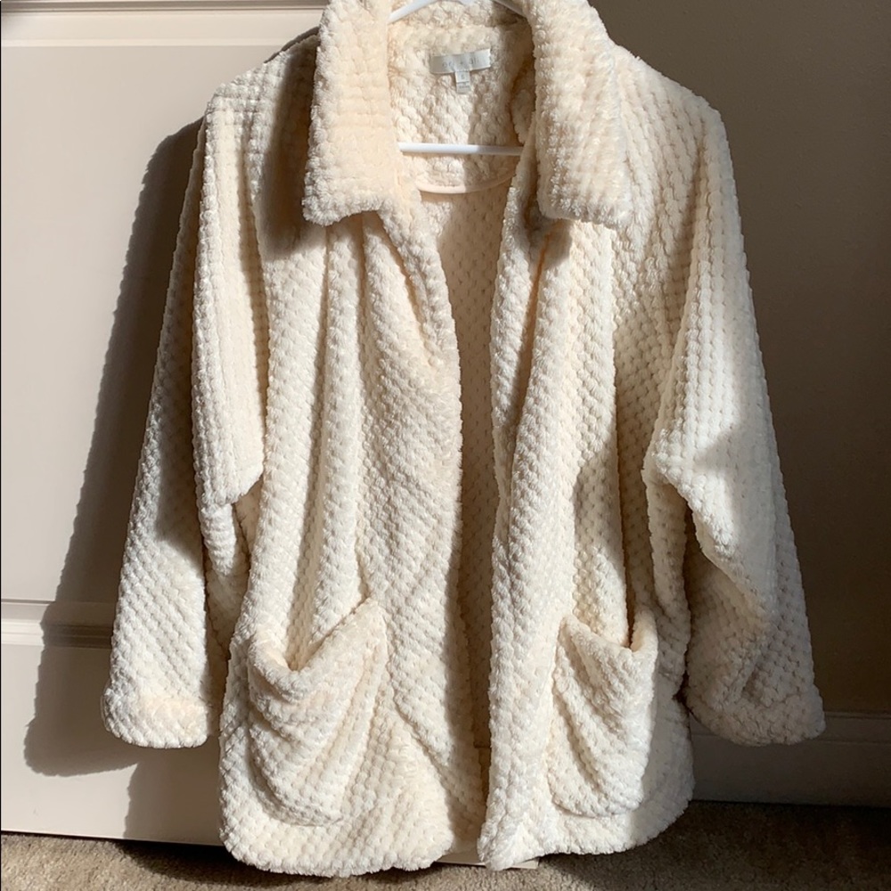 Anthropologie oversized coat